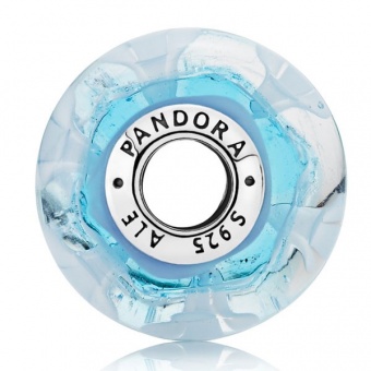 Пандора Шарм Голубые цветы