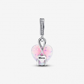 Пандора Шарм-подвеска «Сердце для мамы»